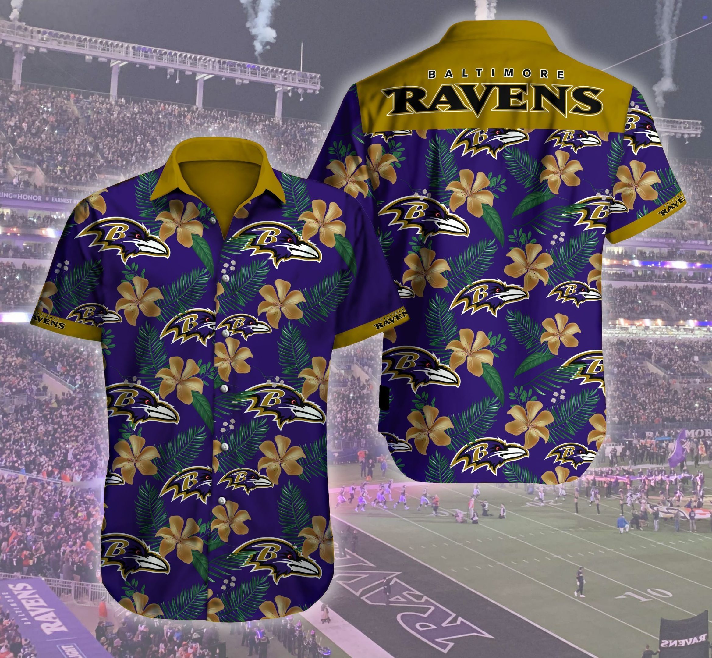 Baltimore Ravens Hawaii Shirt