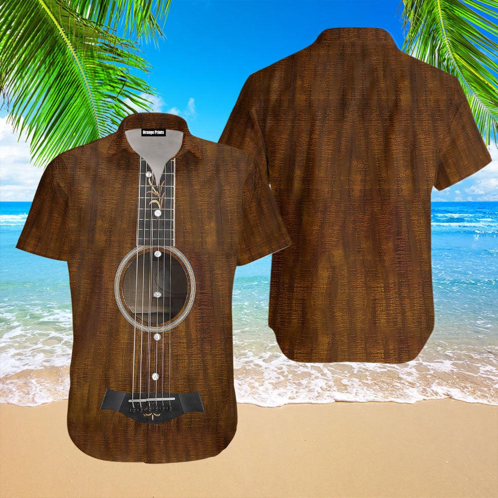 Guitar Pine Aloha Hawaiian Shirts For Men & For Women | Wt6973