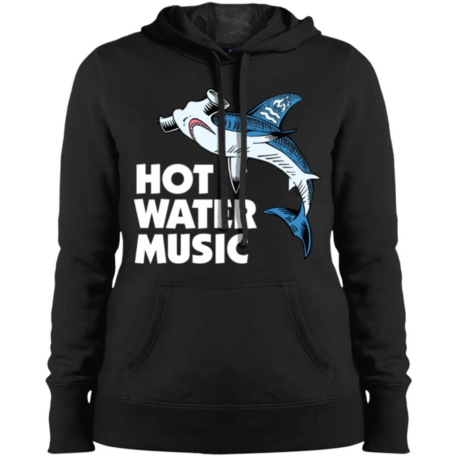 AGR Hot water music Ladies’ Pullover Hooded Sweatshirt