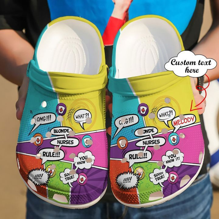 Nurse Crocs – Nurse Personalized Rules Crocs Clog Shoes For Men And Women