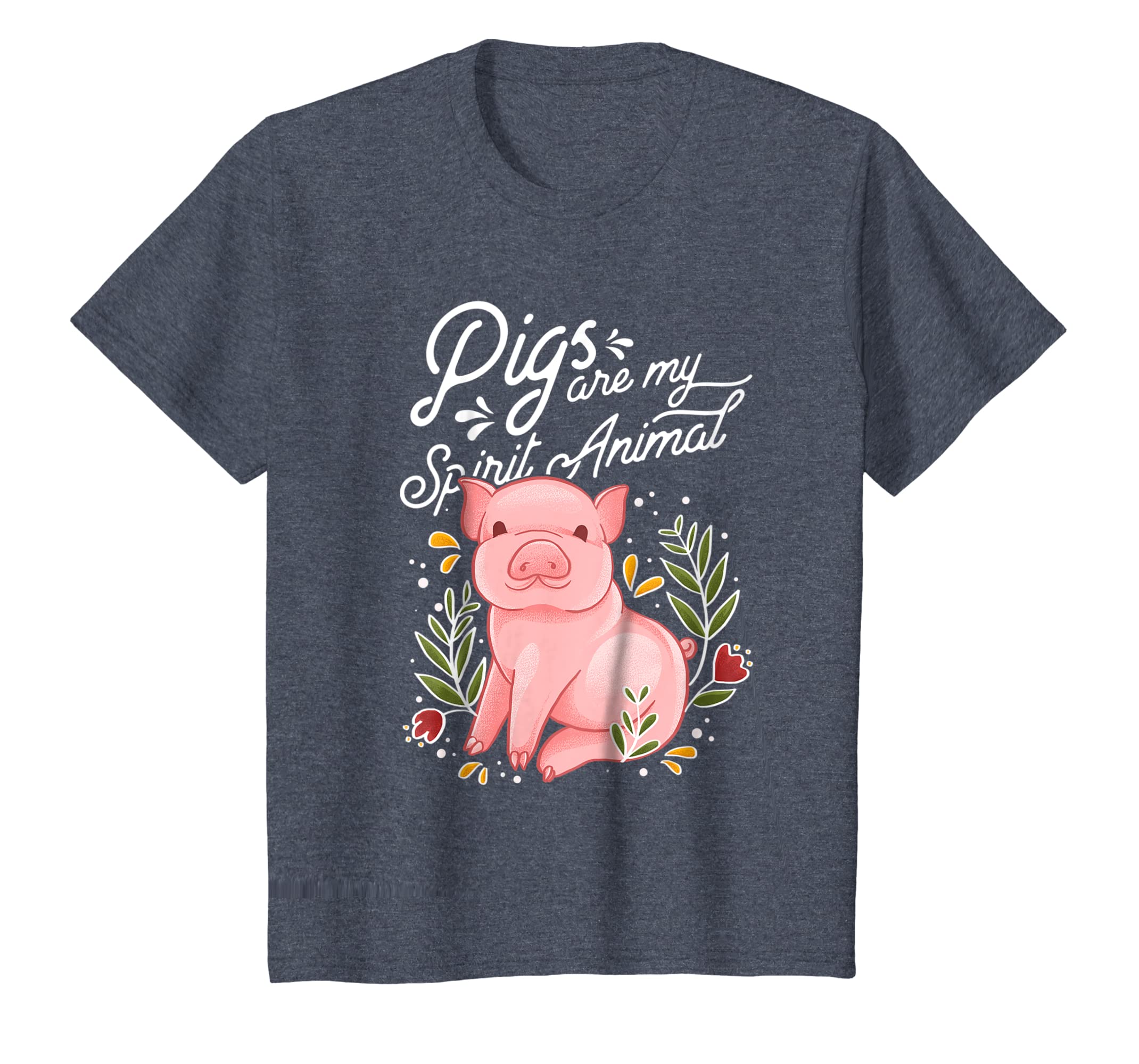 Pig Shirt Pigs Are My Spirit Animal Shirt Pig Lovers Gift