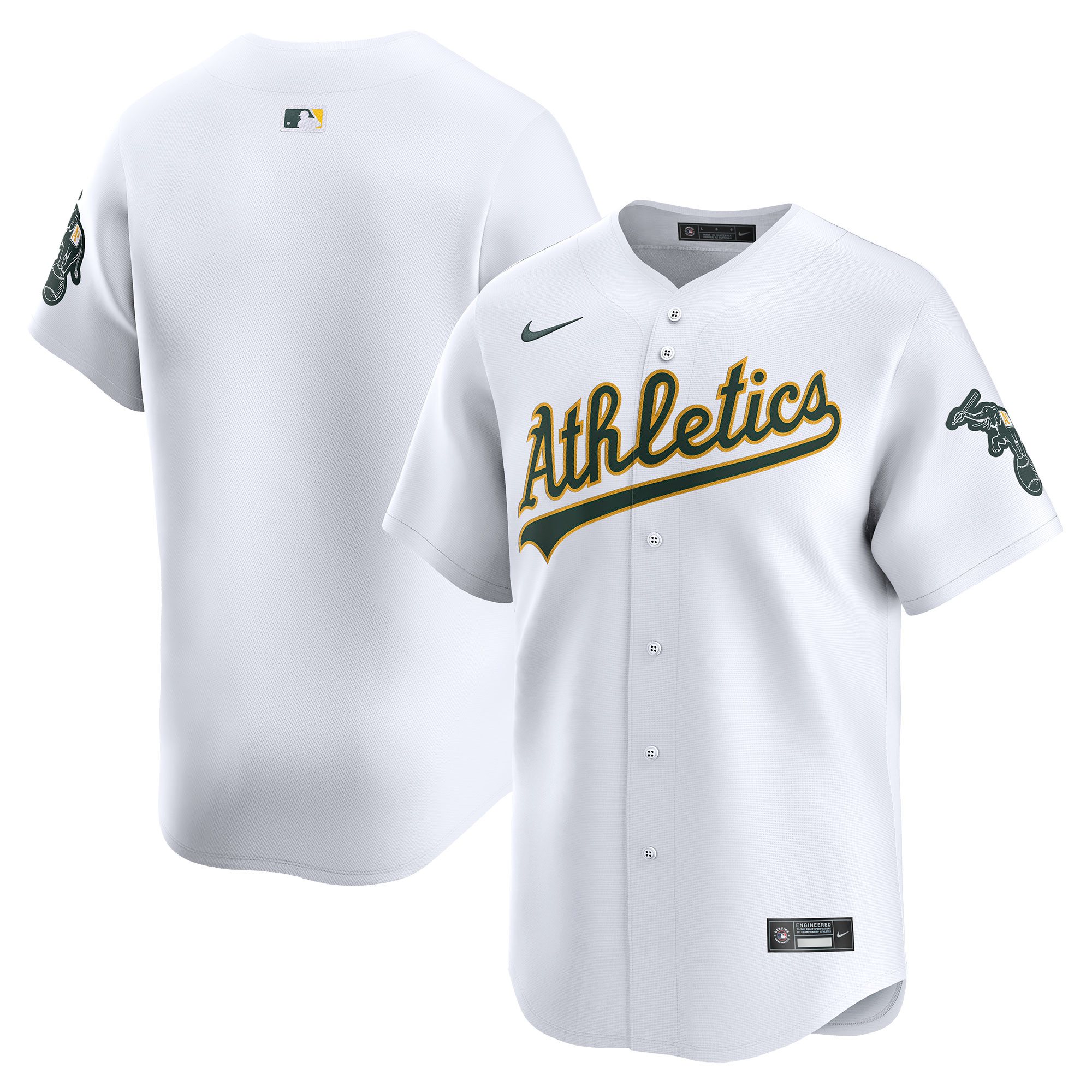 Oakland Athletics Home Limited Jersey – White