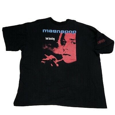 Vintage Magnapop Rap Pop T Shirt Hot Boxing Album Tour T Shirt Rare 4714