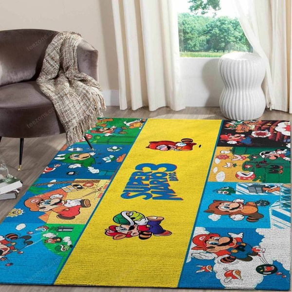 Super Mario Area  Sku 3641 Rug