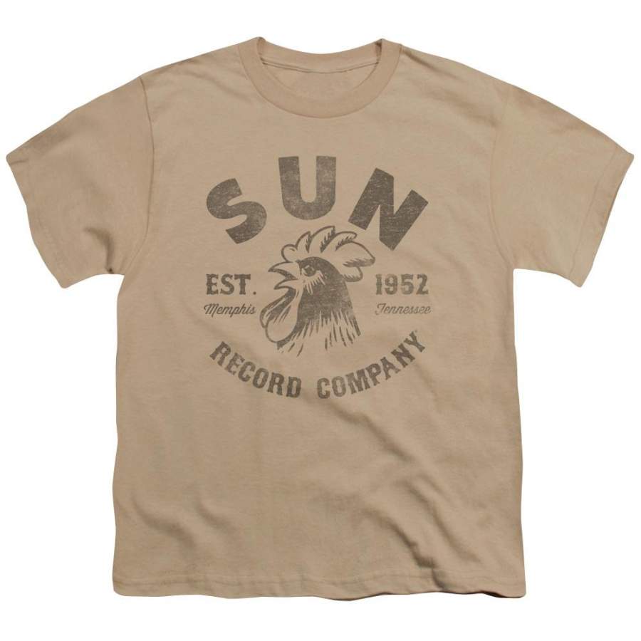 Sun Records Vintage Logo Youth T-Shirt (Ages 8-12)