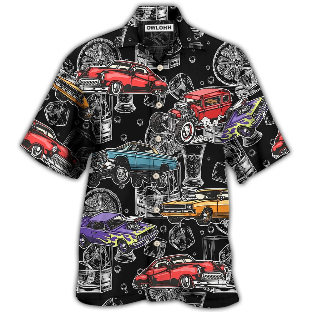 Car I Like Muscle Cars And Whiskey Hawaii Shirt Ha8112