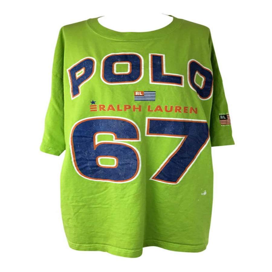 Vintage Ralph Lauren Polo Graphic Tshirt T0745