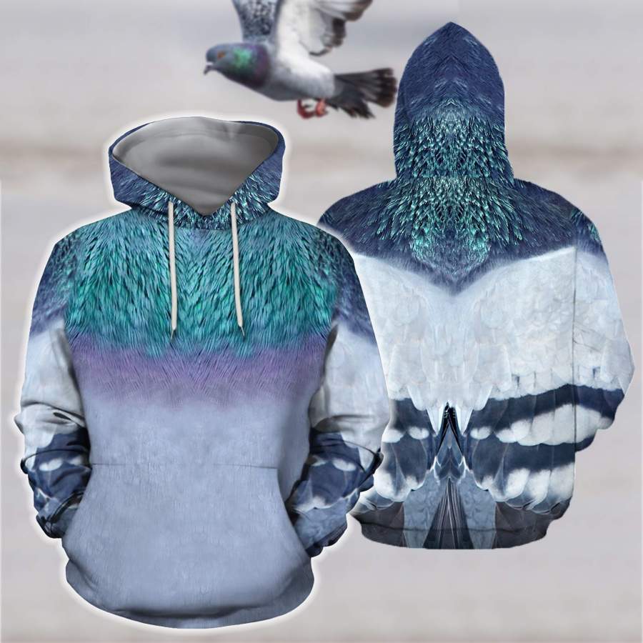 3D All Over Printed Pigeon Shirts HP471