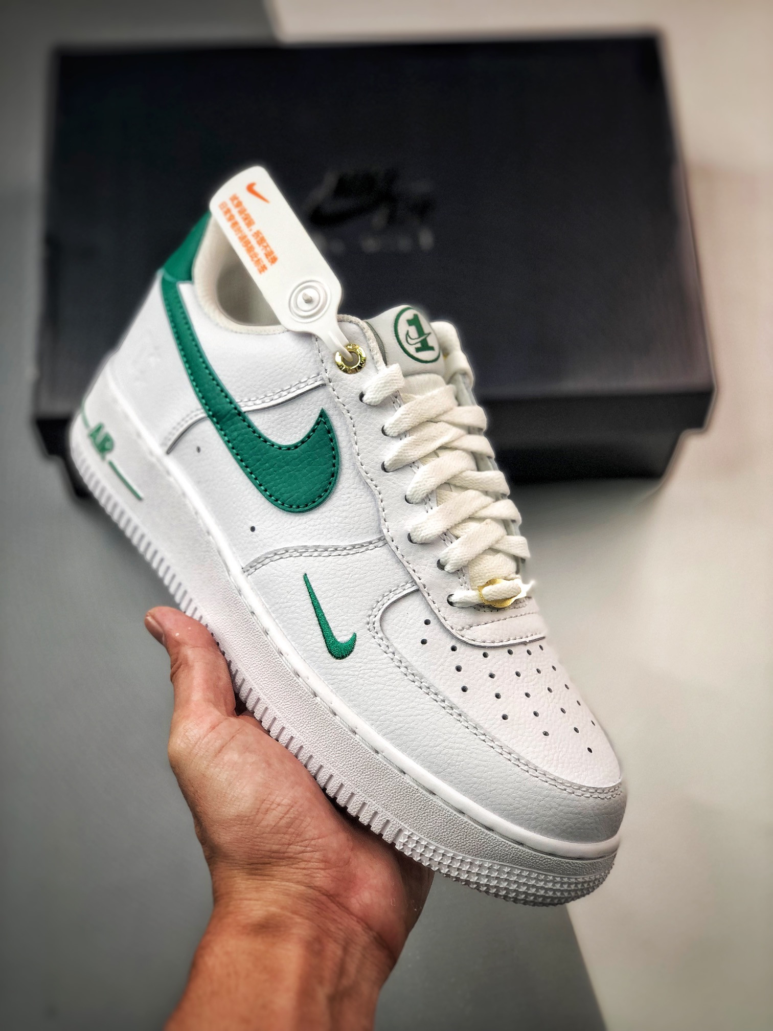 Nike Air Force 1 Low SailMalachite-White-Metallic Gold DQ7658-101 5340255