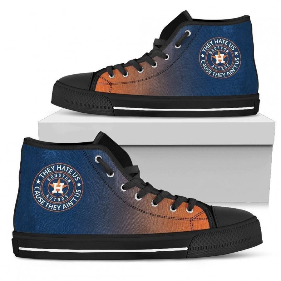 Cool They Hate Us Cause They Ain't Us Houston Astros High Top Shoes