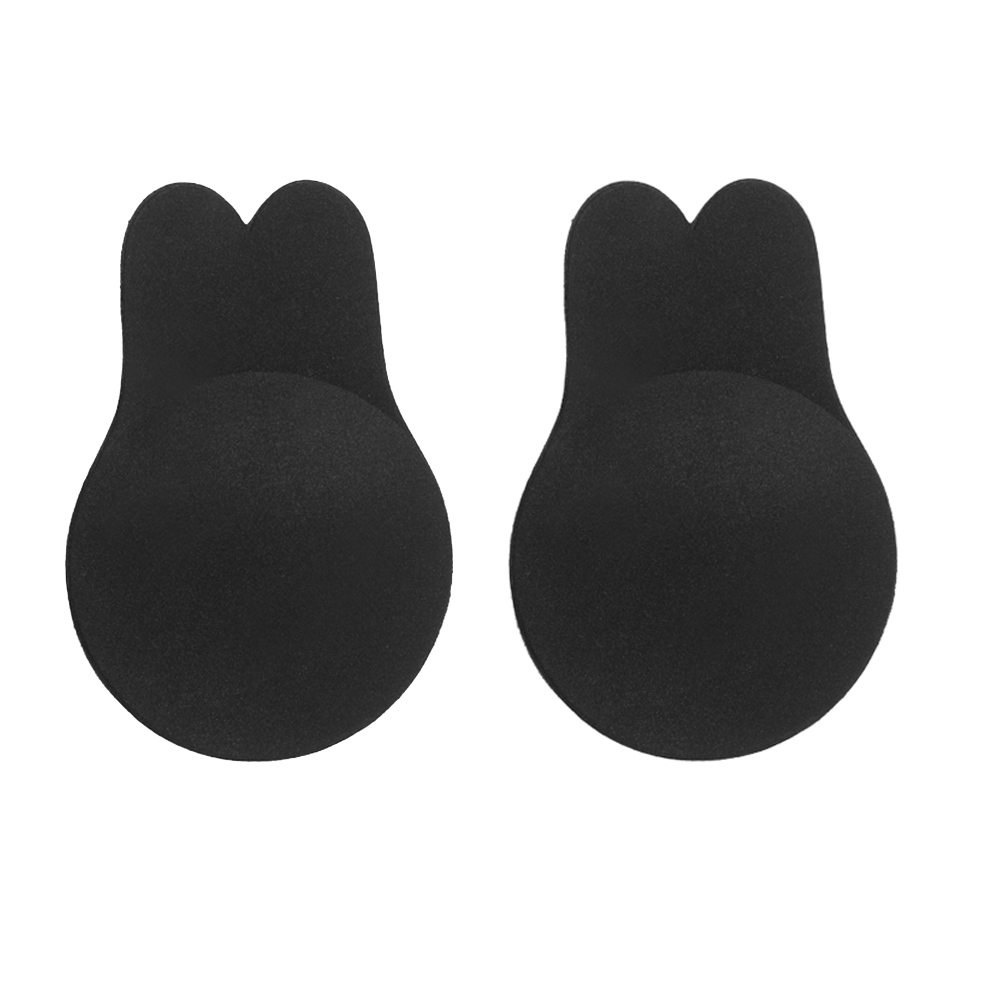 Invisible Silicone Adhesive Breast Patches Strapless Backless Lift Silicone Breast Patch Reusable Rabbit Ear Bra Chest Patch alx