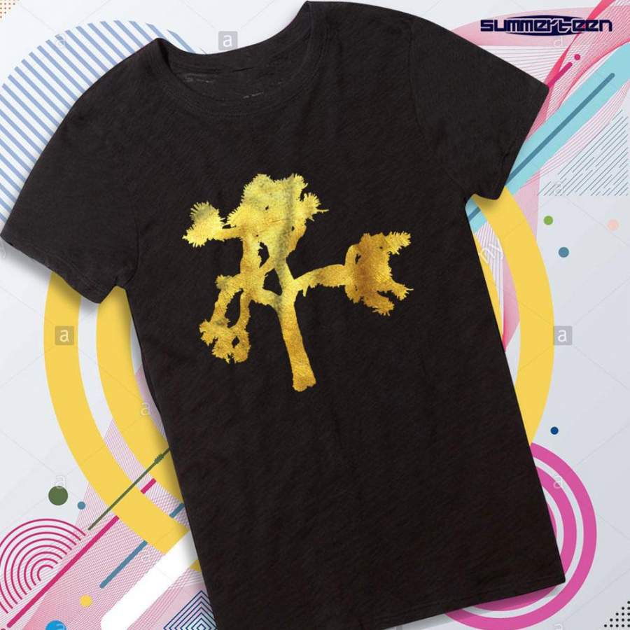 U2 Joshua Tree Logo Gold Women’S T Shirt