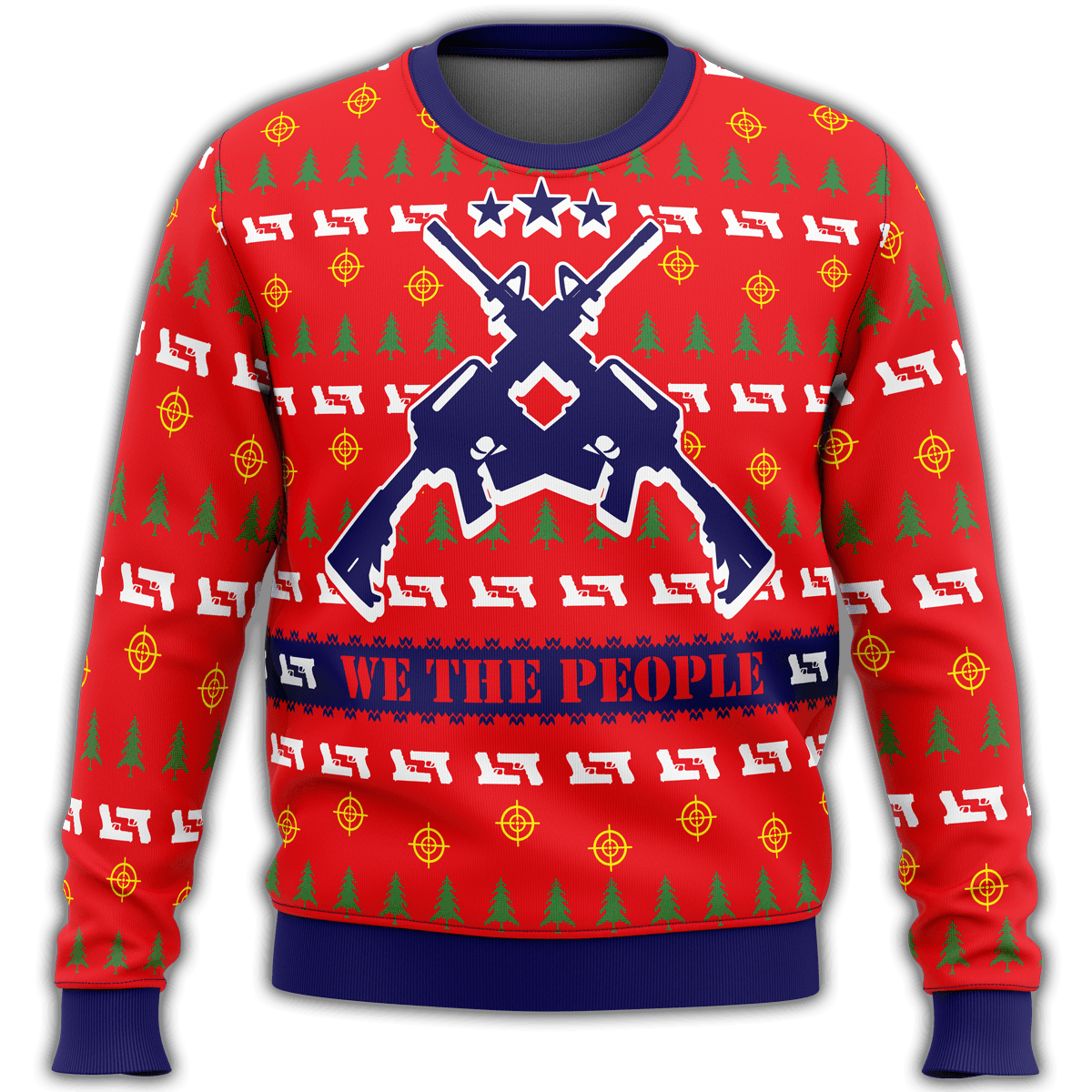 We The People 2Nd Amendment Premium Ugly Christmas Sweater