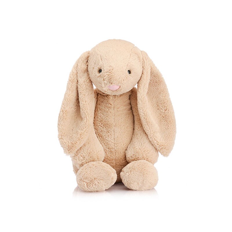 Long Ears Bunny Rabbit Plush Toys For Babies Appease Doll Cartoon Animals Plush Stuffed Toys Baby Sleeping Toy Bunny Doll alx