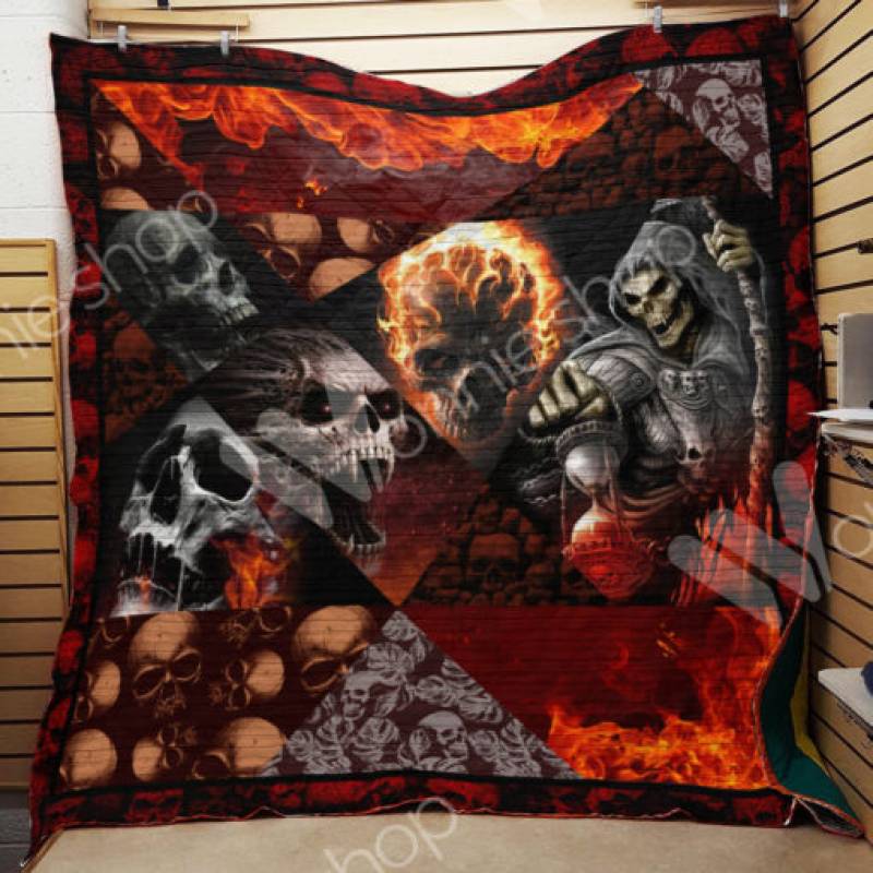 Skull F2302 87O31 Blanket