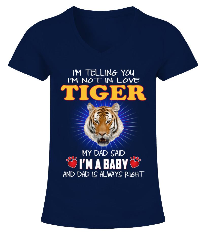 Tiger Animals Lover T Shirts C-9Apeb