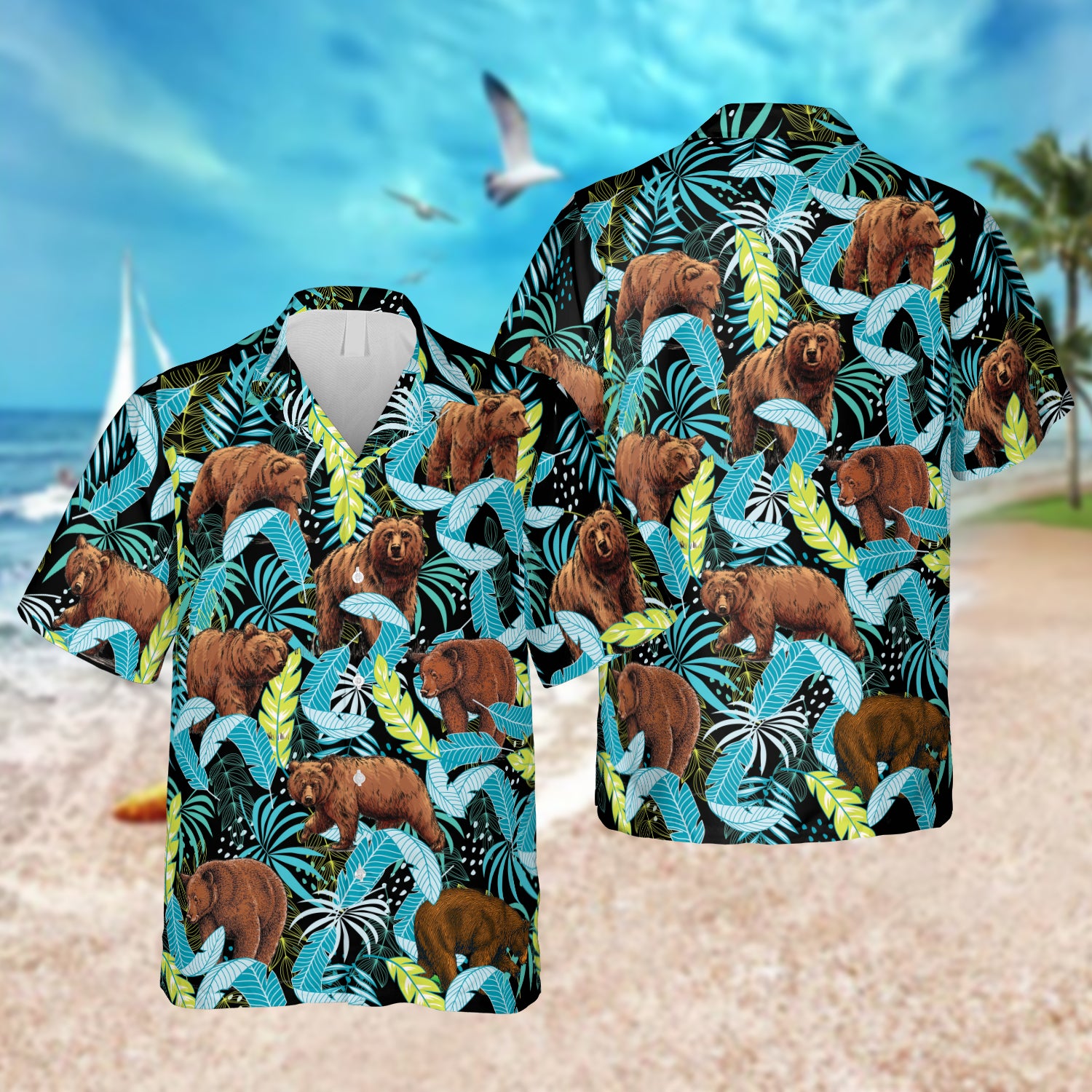 Tropical Bear Hawaiian Aloha Ha21600