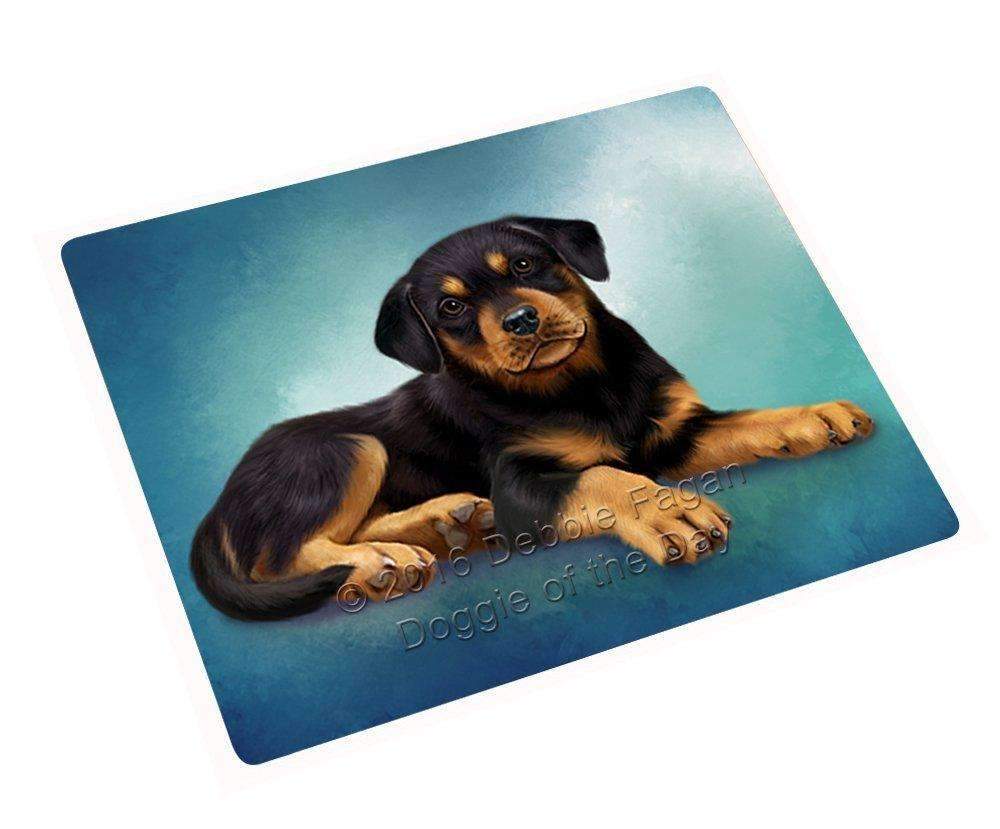 Rottweiler Puppy Blanket Blnkt48684