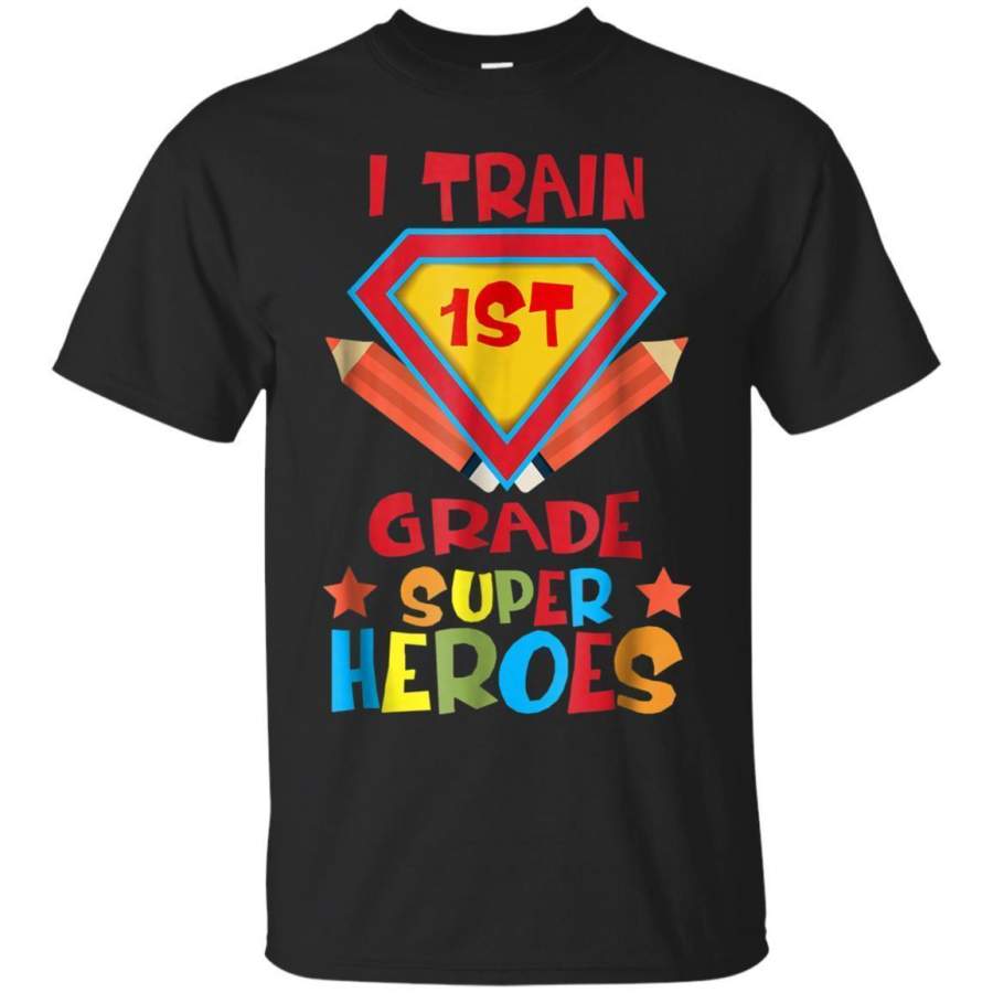 AGR I Train 1st Grade Super Heroes Tshirt Jaq T-shirt