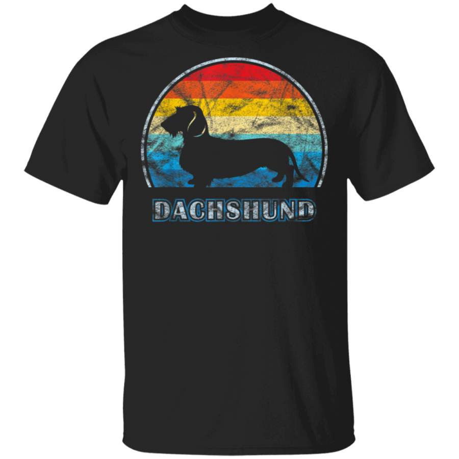 Wirehaired Dachshund Vintage Design Dog TShirt