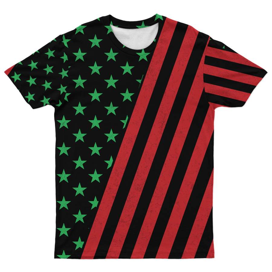 African American Flag T-shirt