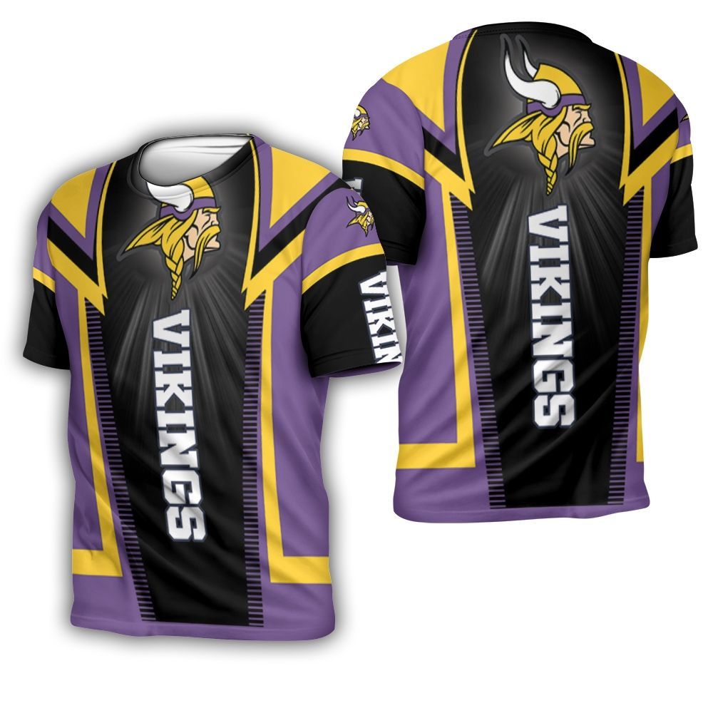 Minnesota Vikings For Fan 3D T-Shirt