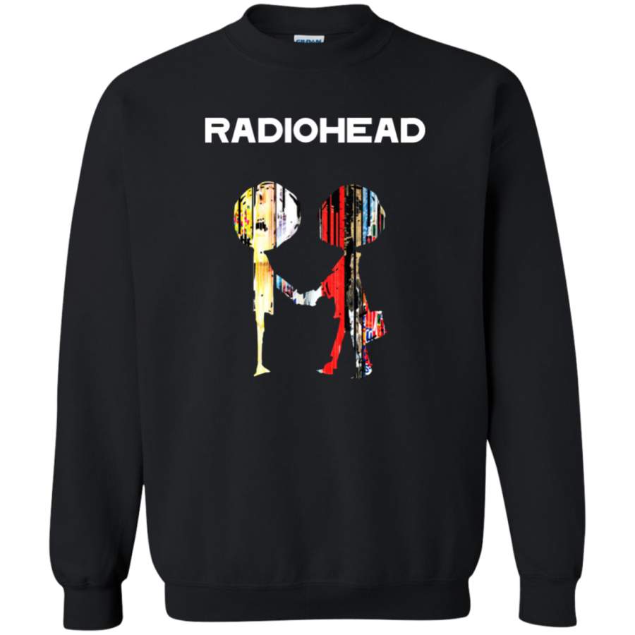 AGR Radiohead logo Crewneck Pullover Sweatshirt