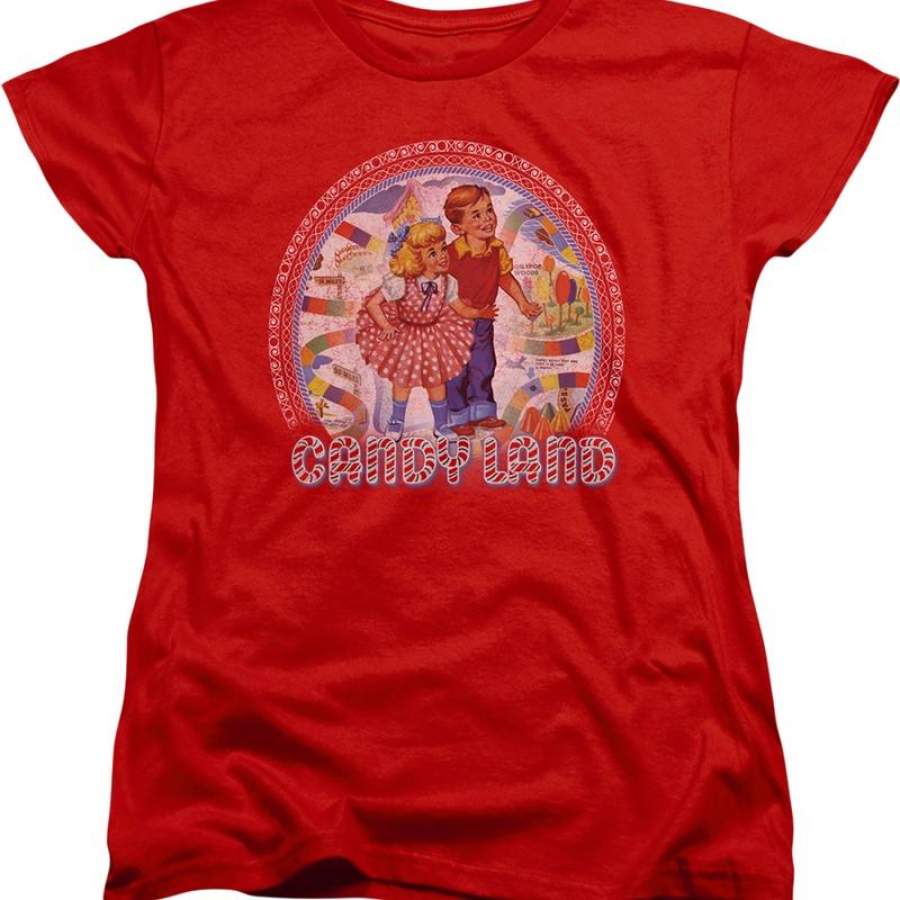 Womens Vintage Candy Land Shirt