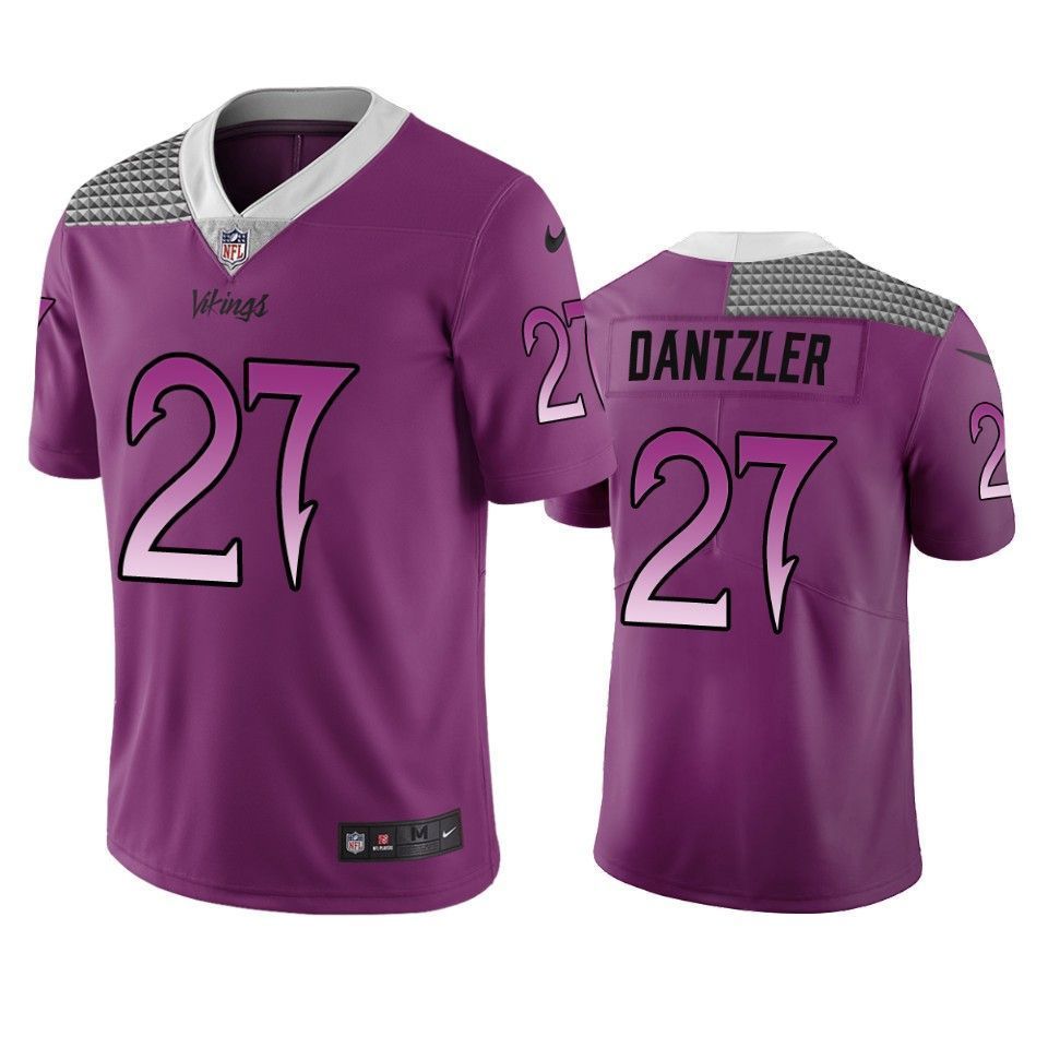 Minnesota Vikings Cameron Dantzler Purple City Edition Vapor Limited 3D Jersey