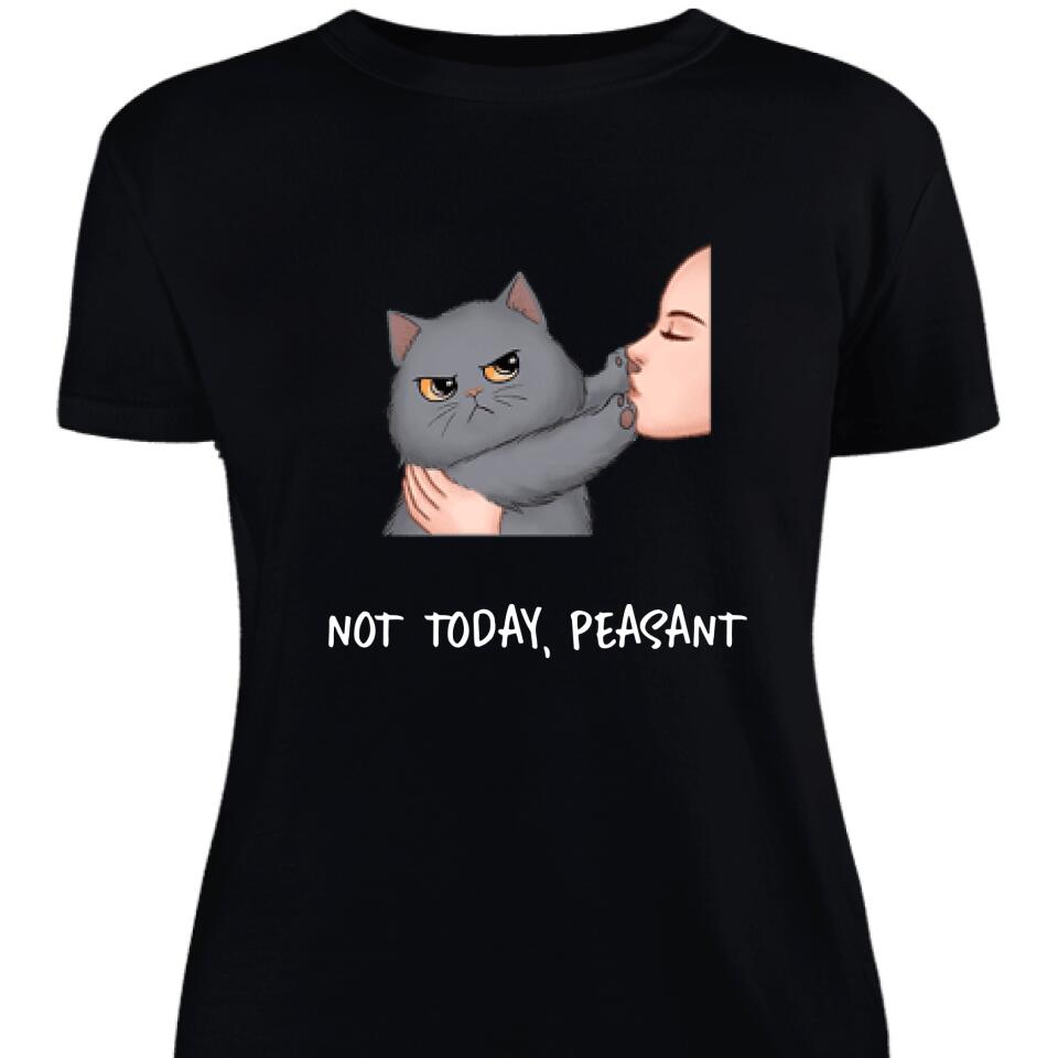 Personalized Not Today Peasant Funny Bengal Cat Unique Women Shirt – Trending Personalized