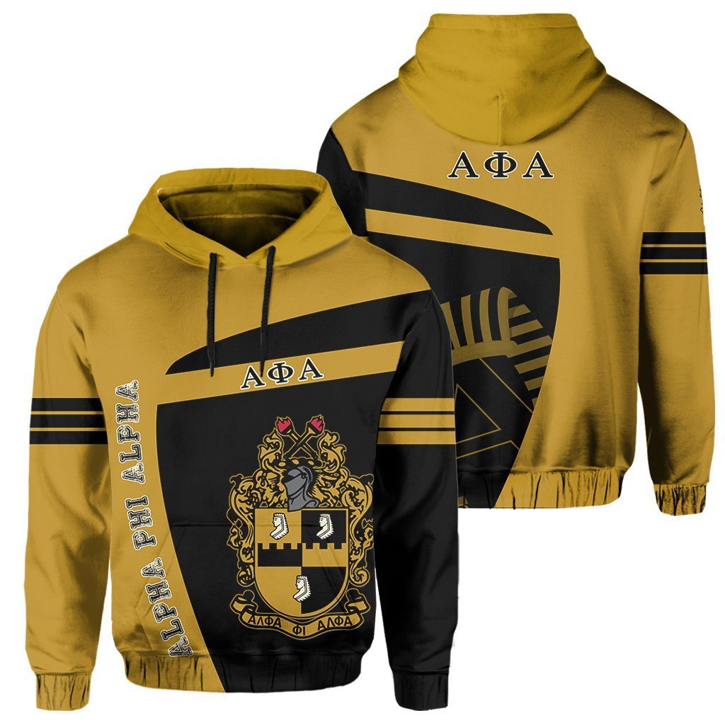 Fraternity Hoodie – Alpha Phi Alpha Sphinx Hoodie – Iconic Style – Jr