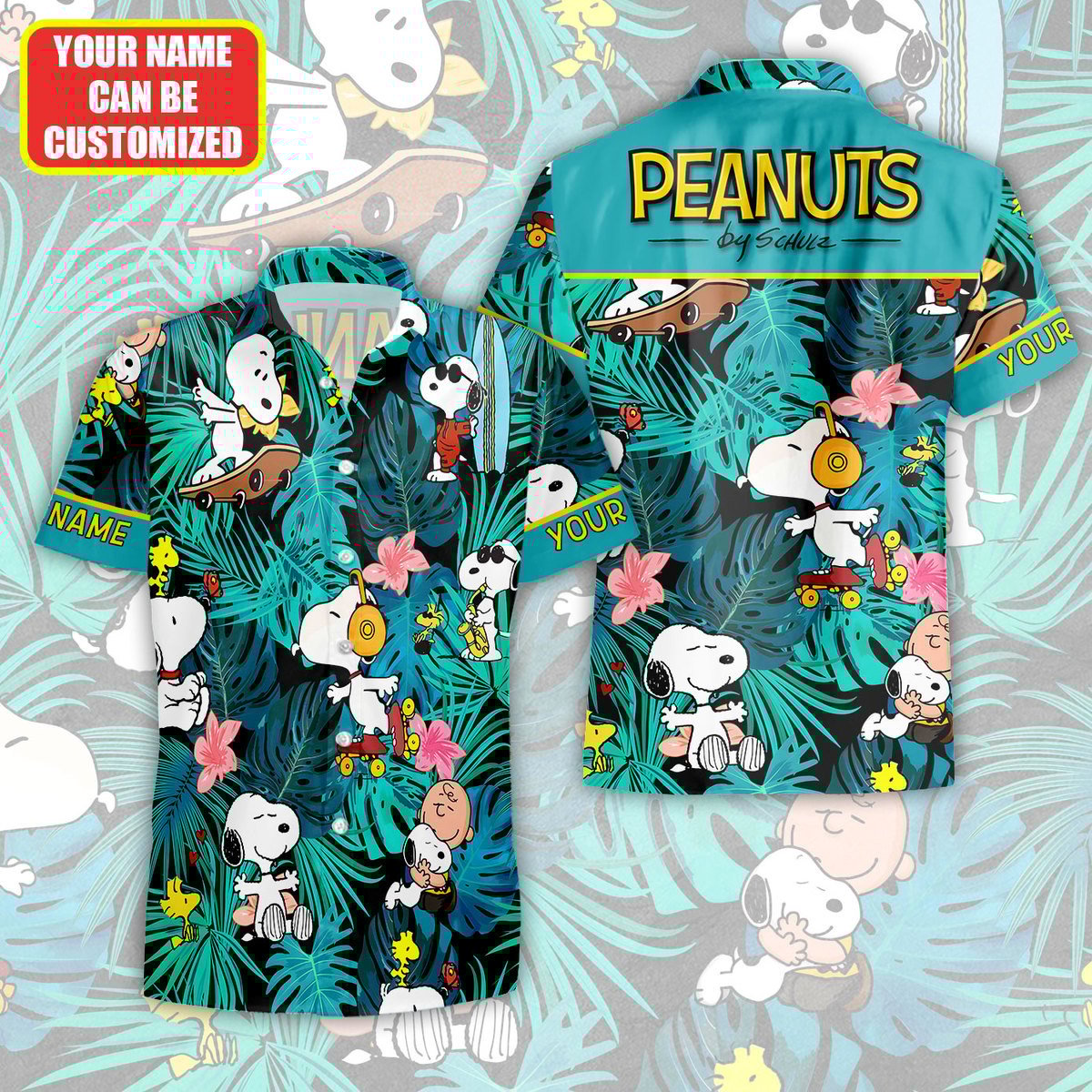 Pn S8 Tropical Hawaii Shirt Beach Short S170705