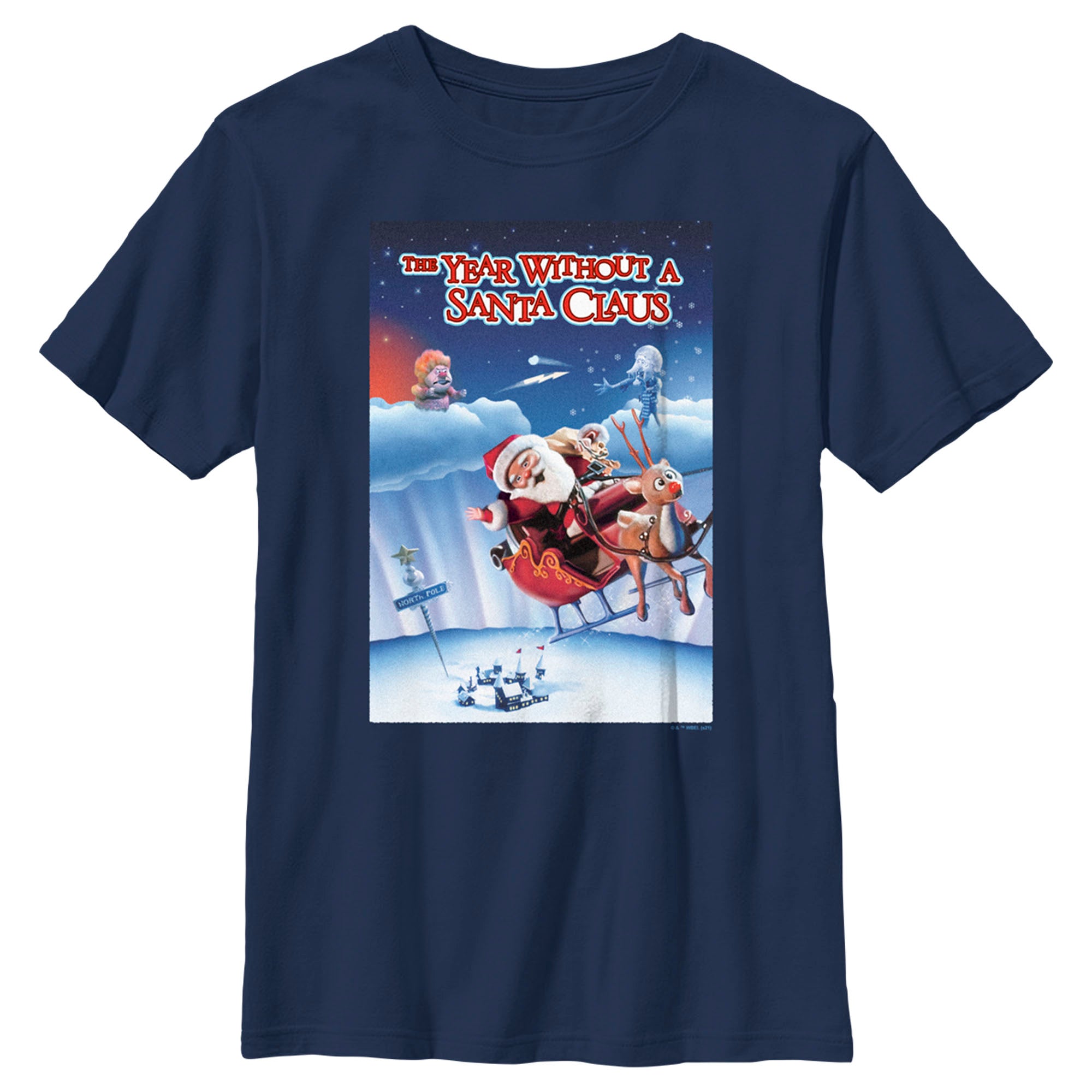 The Year Without A Santa Claus Boy’S Poster  T-Shirt