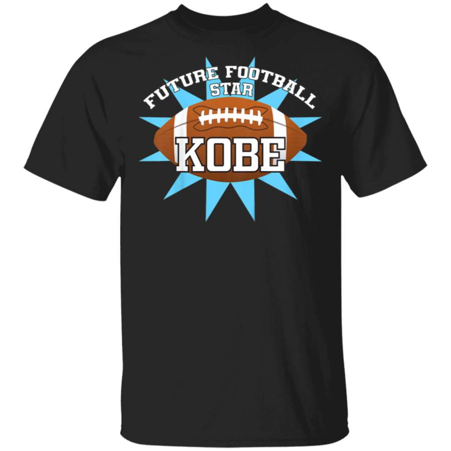 Kids Future Football Star Kobe Birthday Boy Kids Name TShirt