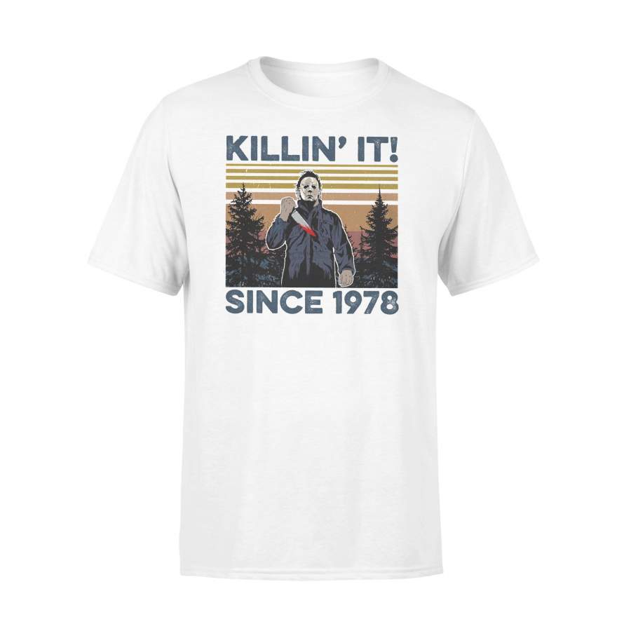 Killin’ It Since 1978 Halloween Vintage Retro T-shirt