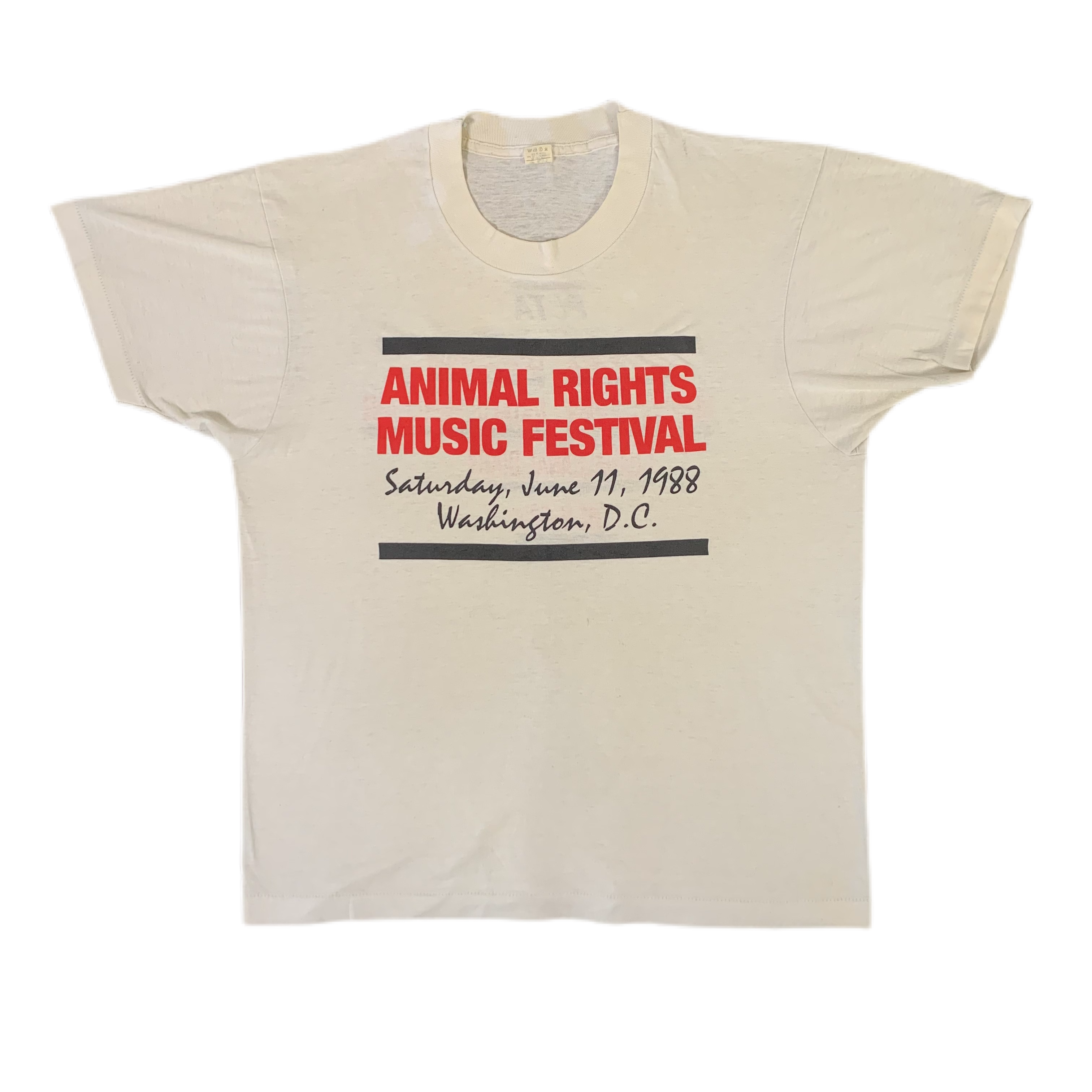 Vintage PETA “Animal Rights Music Festival” T-Shirt