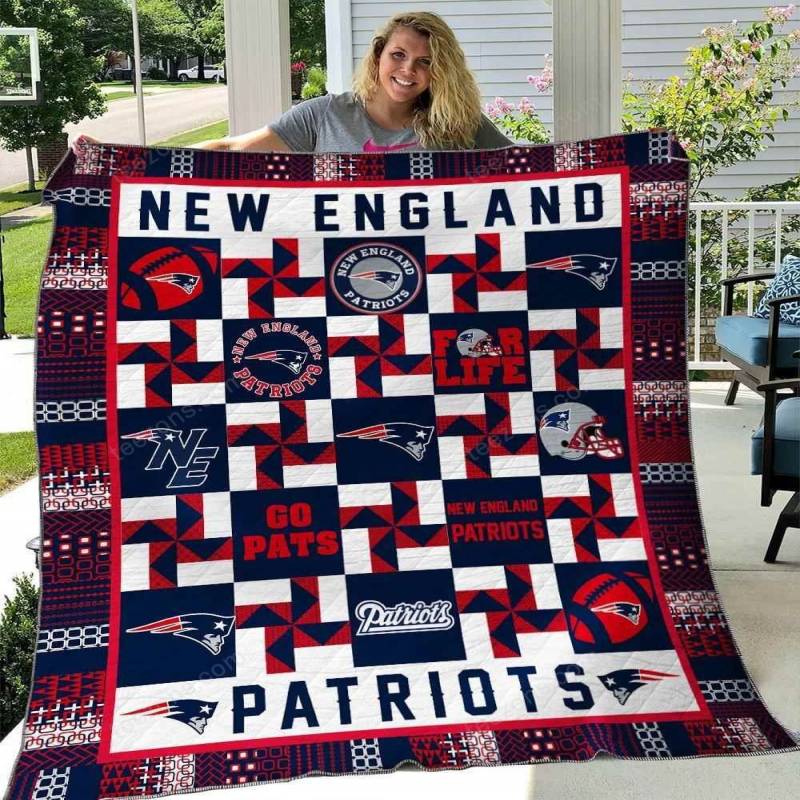 New England Patriots 1 Blanket TH1607 Quilt