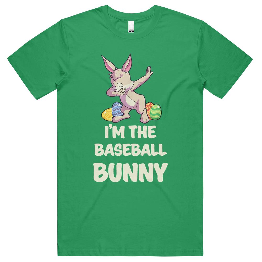 Baseball Bunny Matching Family Group Easter Party T Shirts