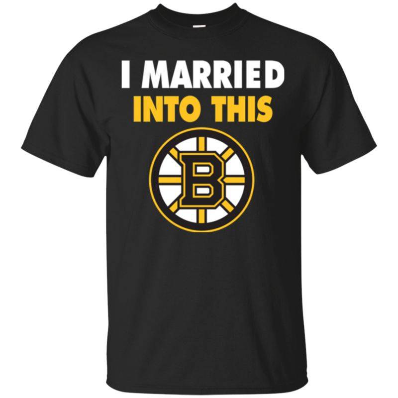 Boston Bruins T Shirts I Married Into This Hoodies Sweatshirts