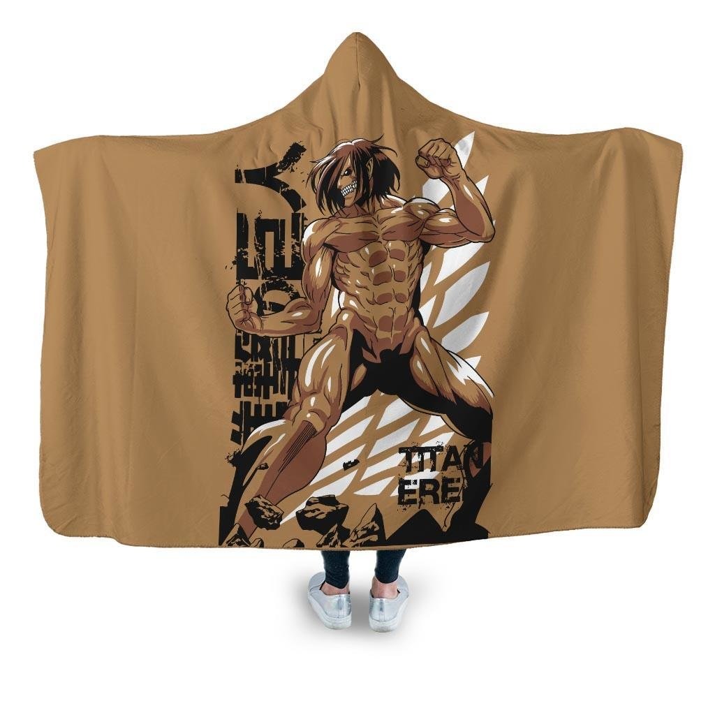 Titan Rogue Eren Hooded Blanket