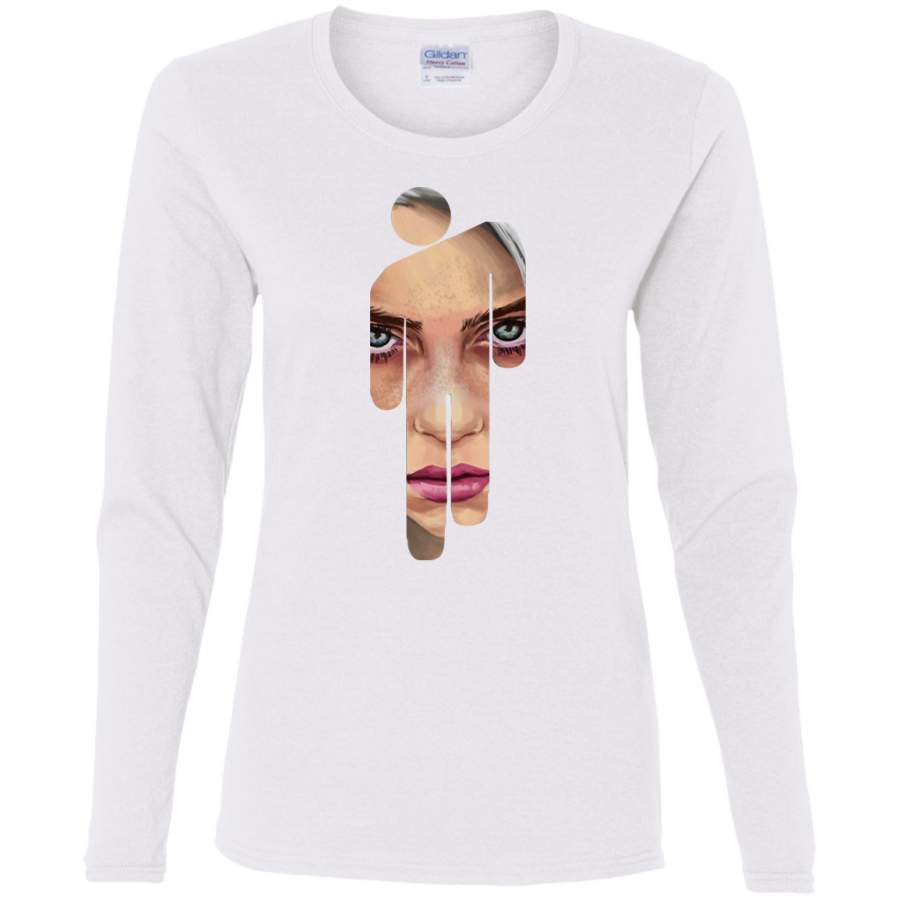 AGR Billie Eilish Ladies’ Cotton LS T-Shirt