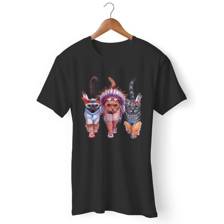 Indian Cat Man’s T-Shirt