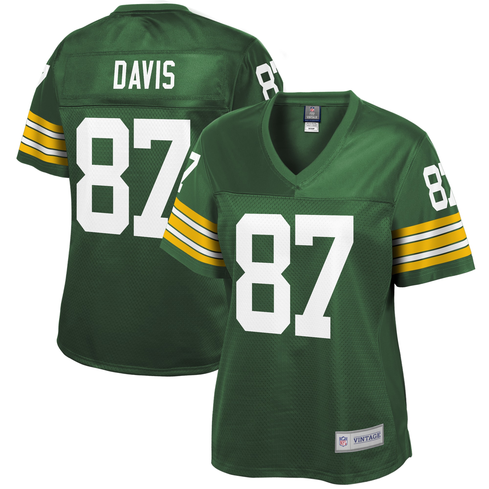 Willie Davis Green Bay Packers NFL Pro Line Womens Retired Player Jersey – Green