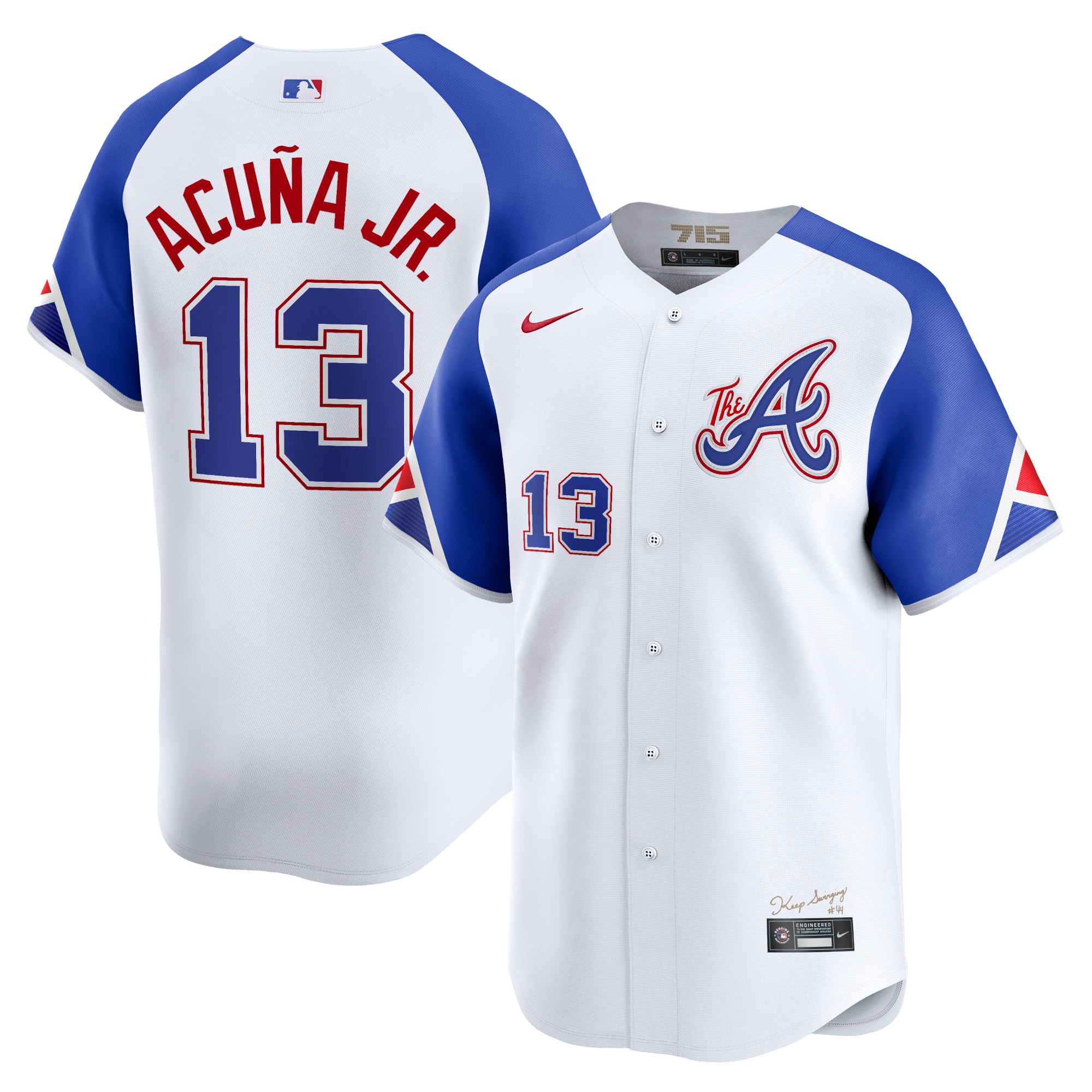 Ronald Acuña Jr. Atlanta Braves City Connect Limited Player Jersey – White