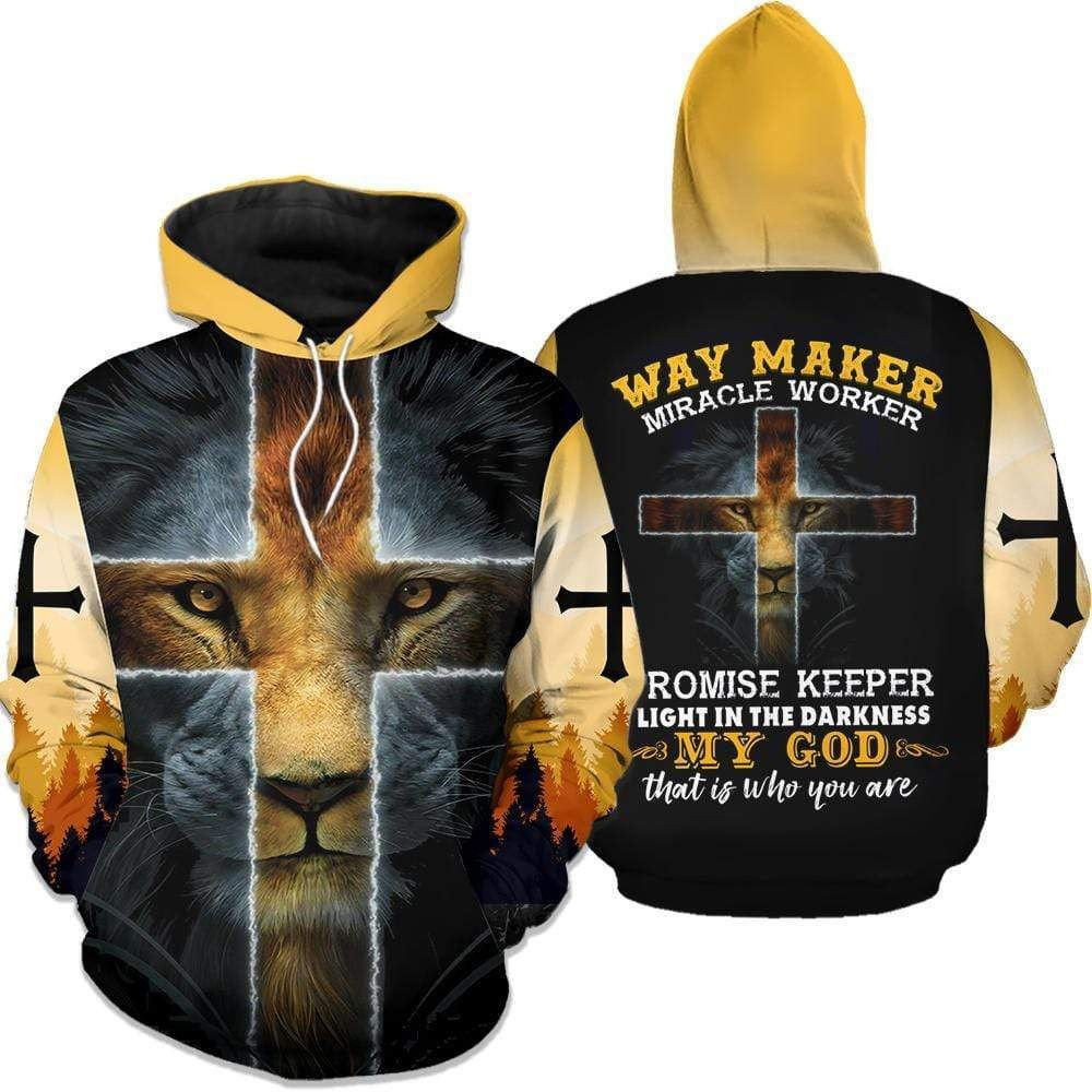 Easter Jesus Lion Art Hoodie 3D V