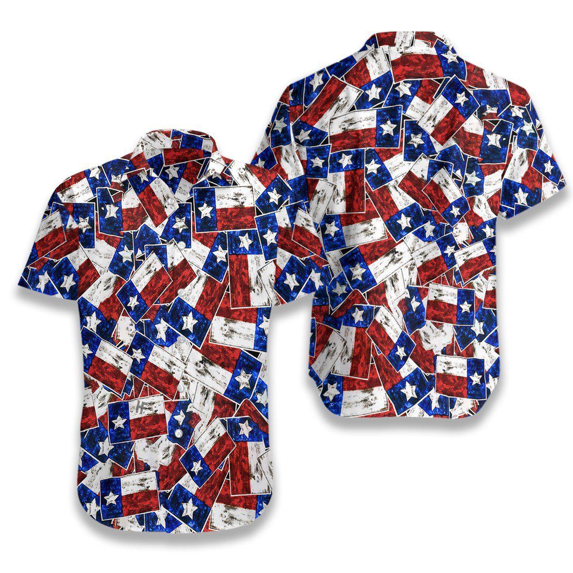 Texas Pattern Hawaii Shirt For Men And Women Ha89117