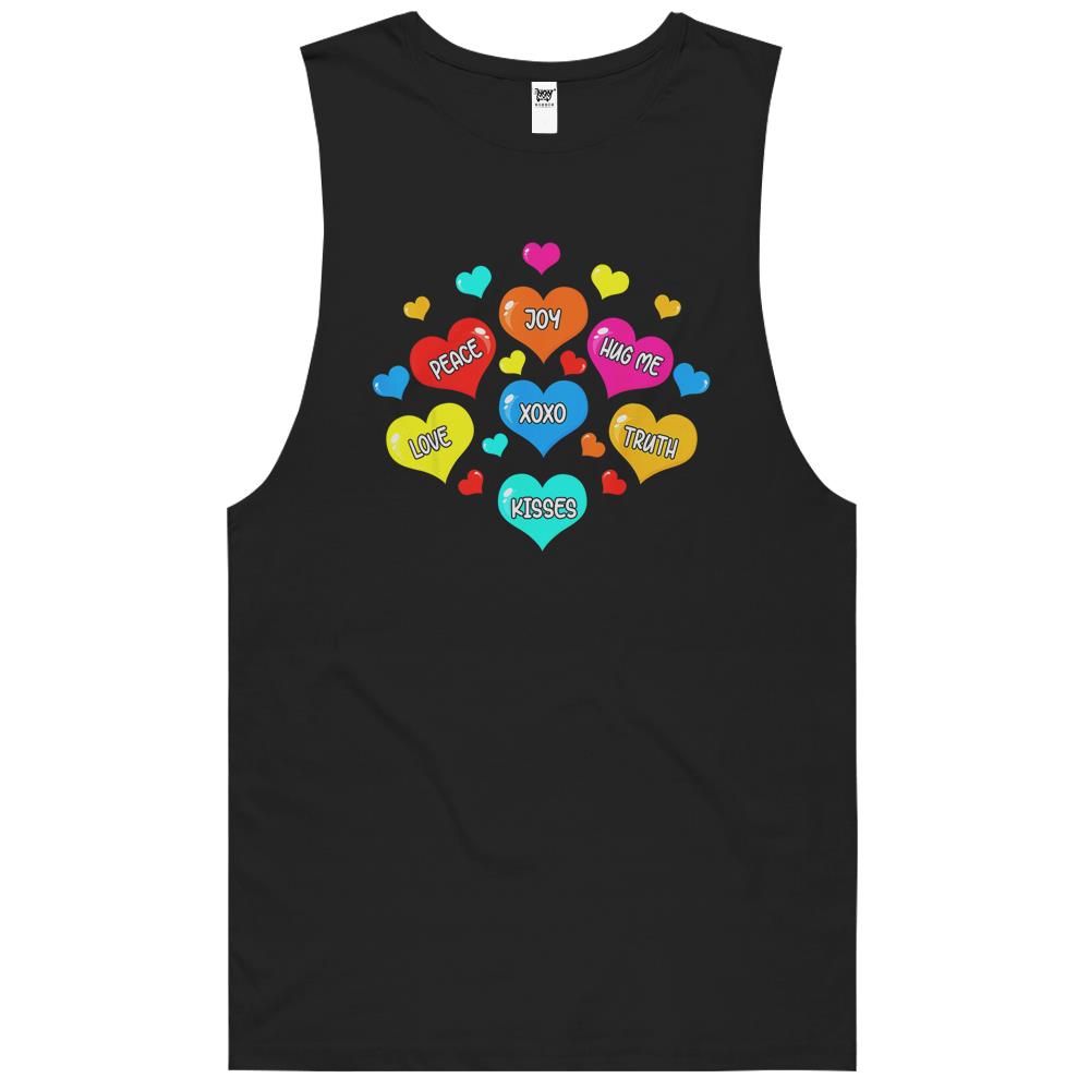 Valentine’S Day Heart Candy Boys Girls Tank Top