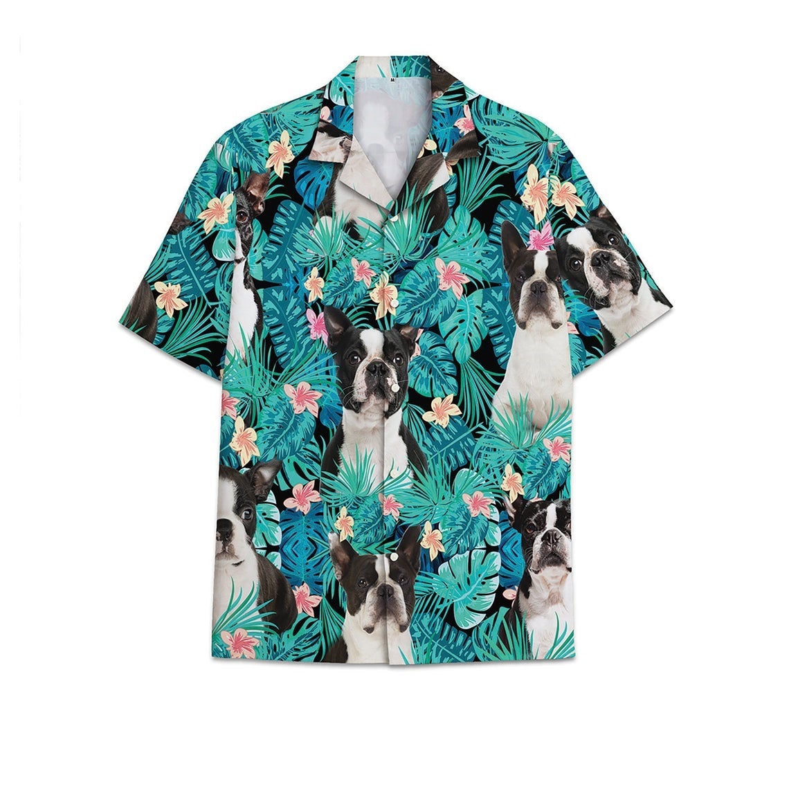 Aloha Hawaii Shirt Pet Combination Print Made In Summer Beach Shirts 43 Ha28869