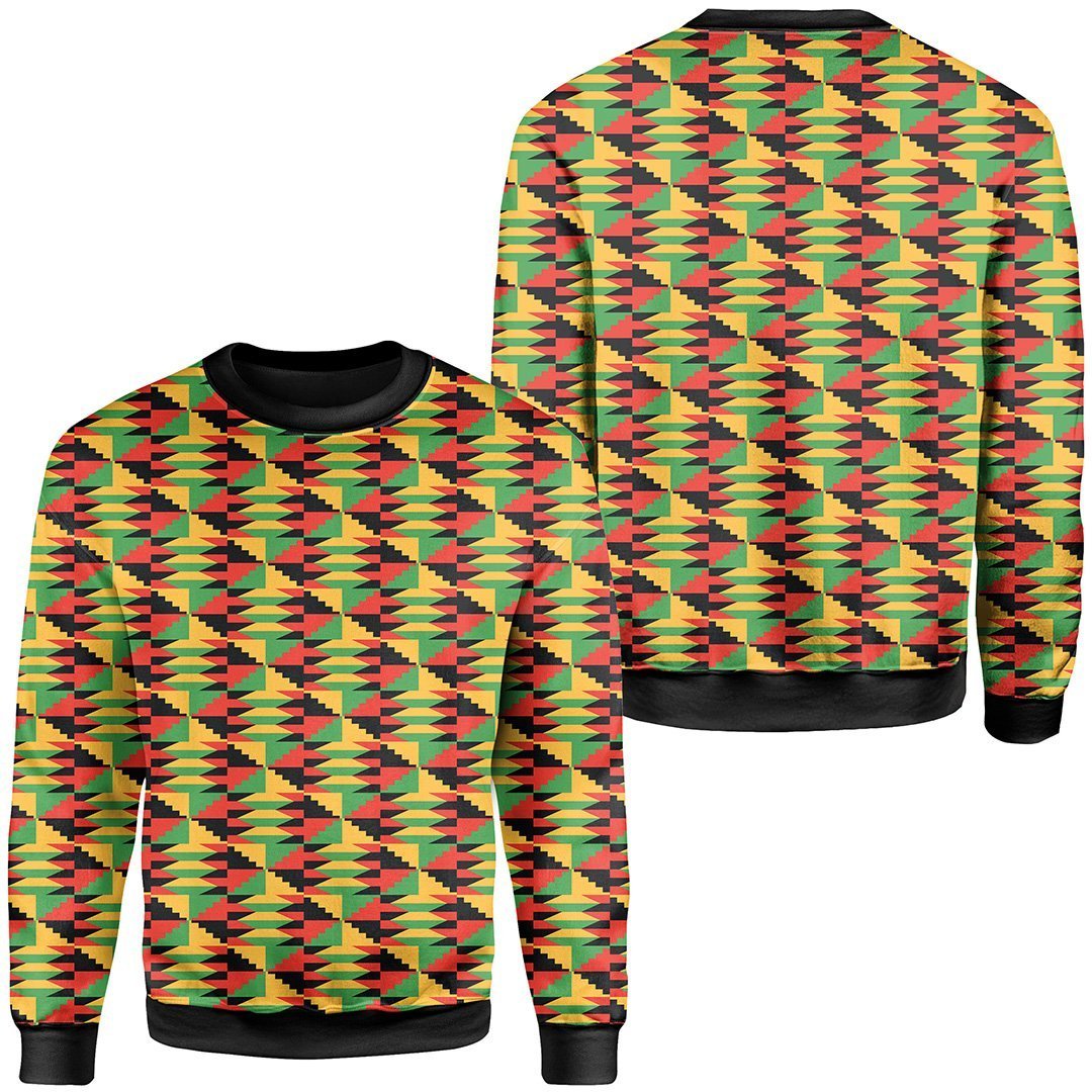 Greek Life Kente Sweatshirt – Ghana Special Top