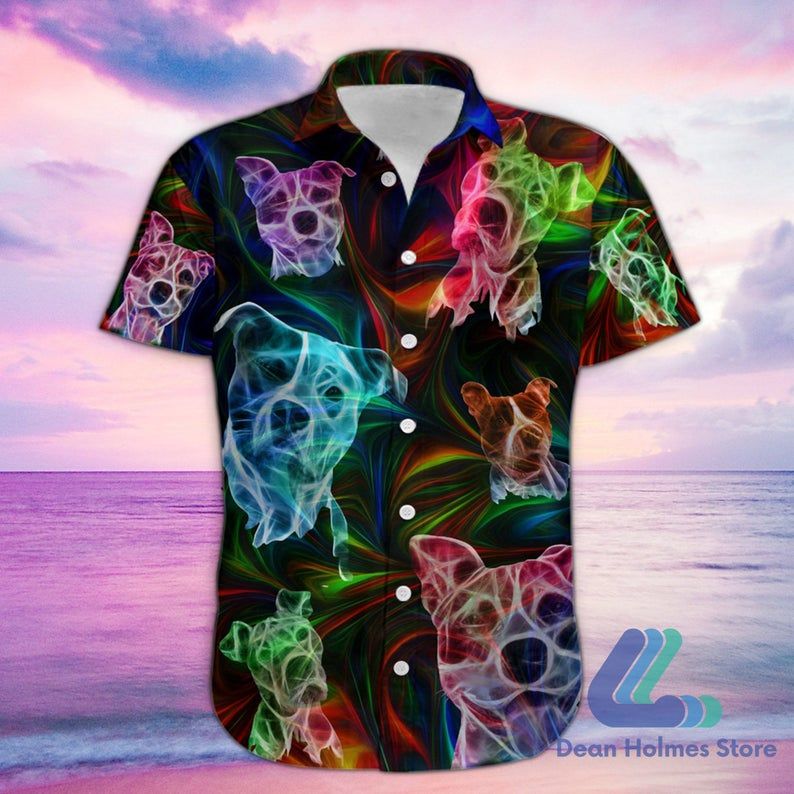 Pitbull Multicolor Amazing Design Hawaii Shirt Ha88942